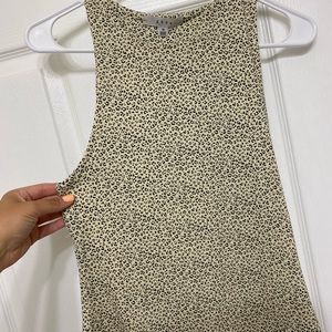 Cheetah print body suit